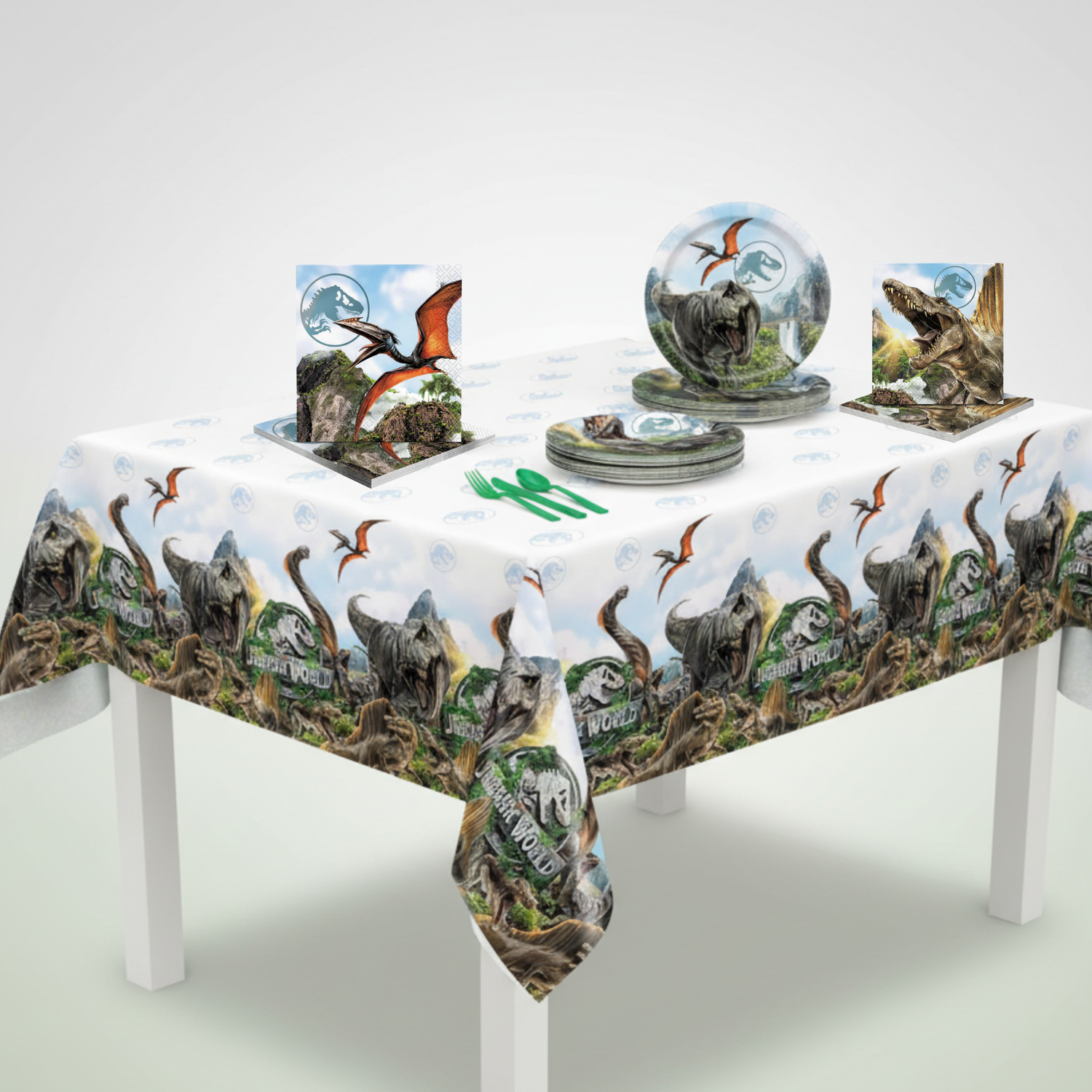 Jurassic World 4 Party Kit for 16 People - Standard