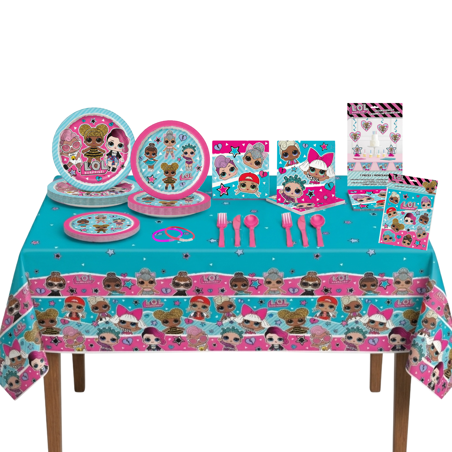 LOL Surprise Party Kit for 16 People - Deluxe