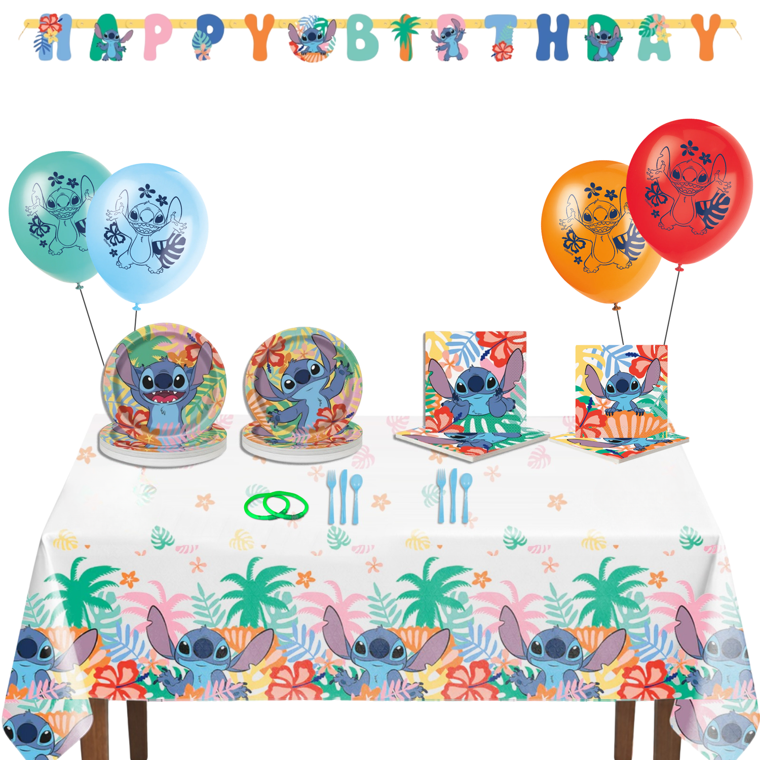 Lilo and Stitch 2024 Party Kit for 16 People - Better