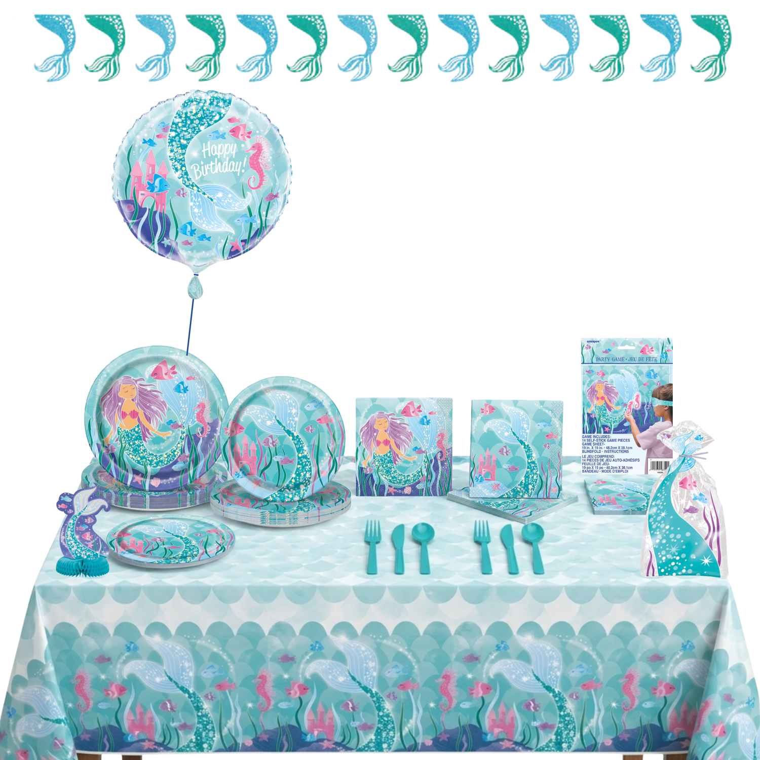 Mermaid Party Kit for 16 People - Better