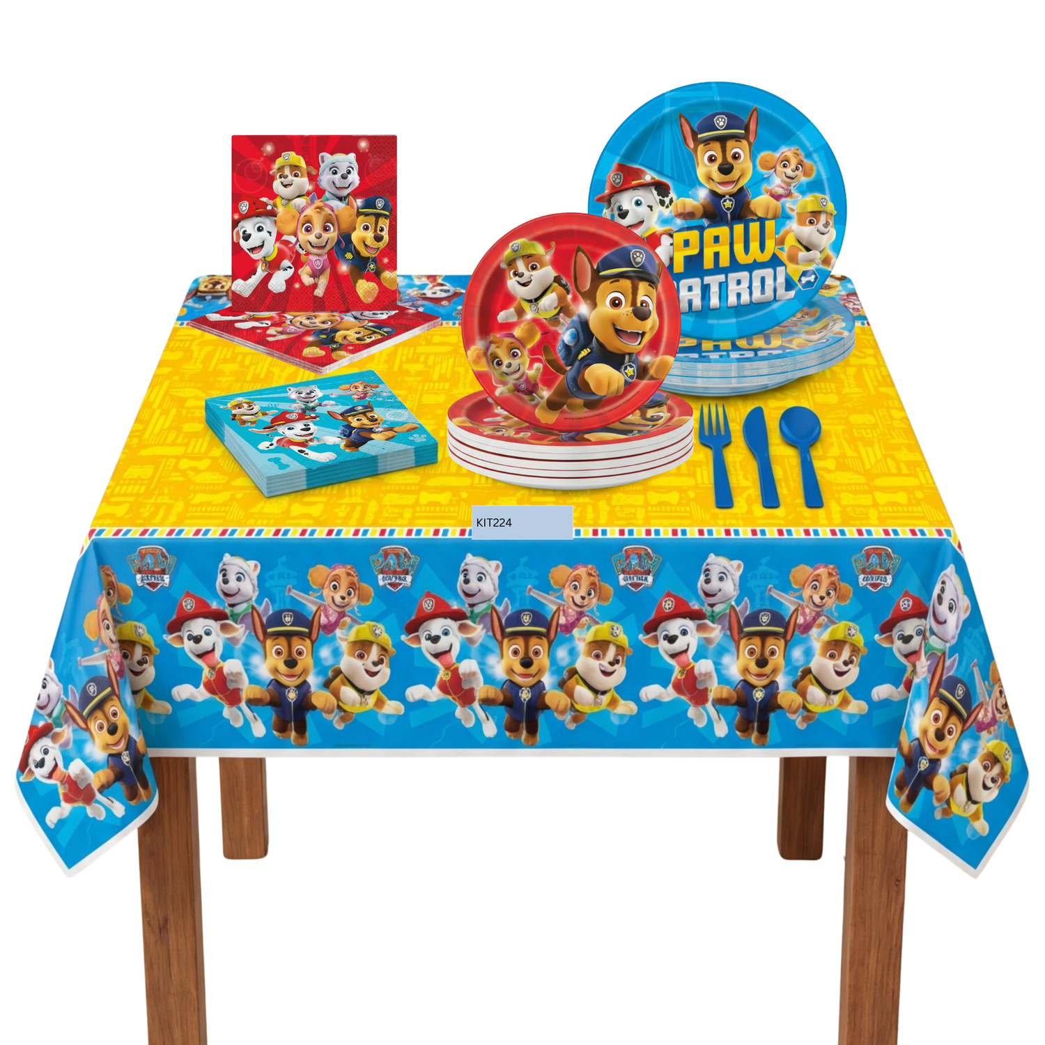 Paw Patrol Party Kit for 16 People - Basic