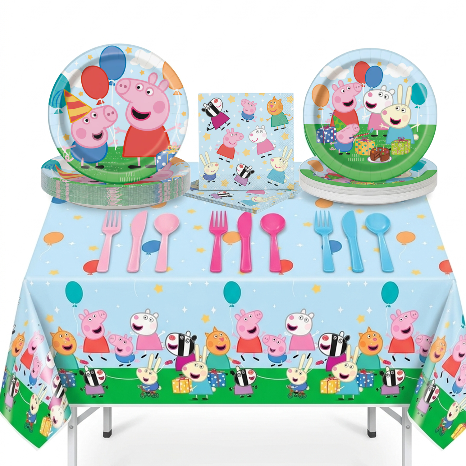 Peppa Pig Party Kit for 16 People - Good