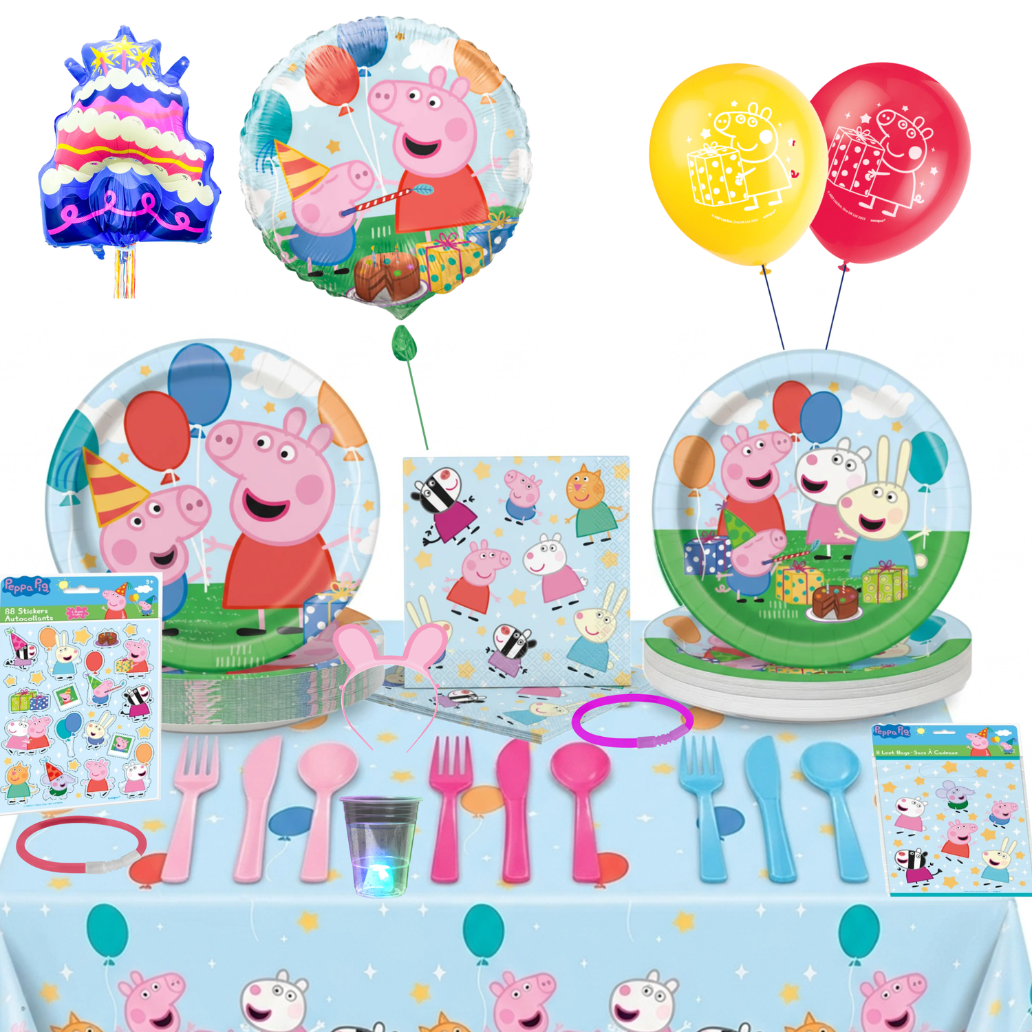 Peppa Pig Party Kit for 16 People - Best