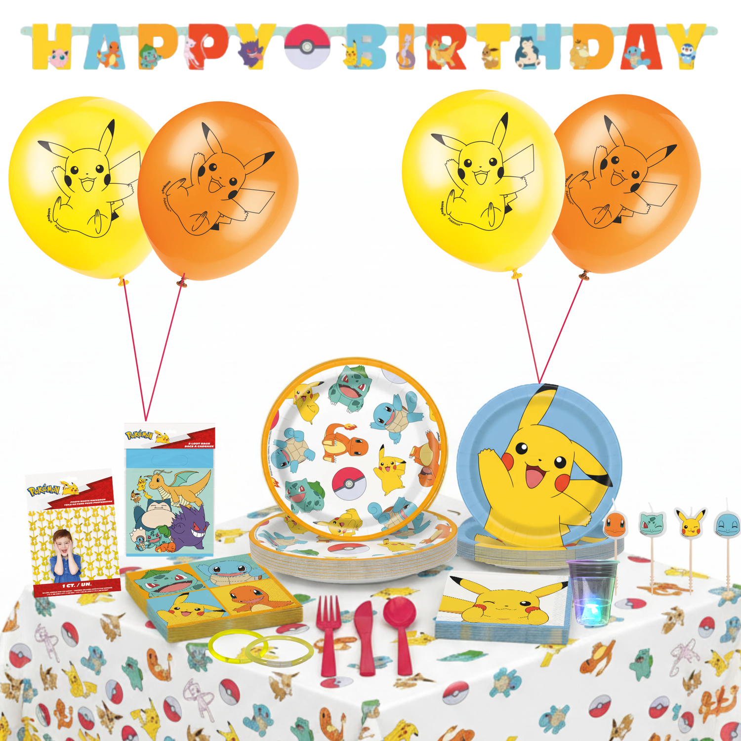 Pokemon Party Kit for 16 People - Ultimate