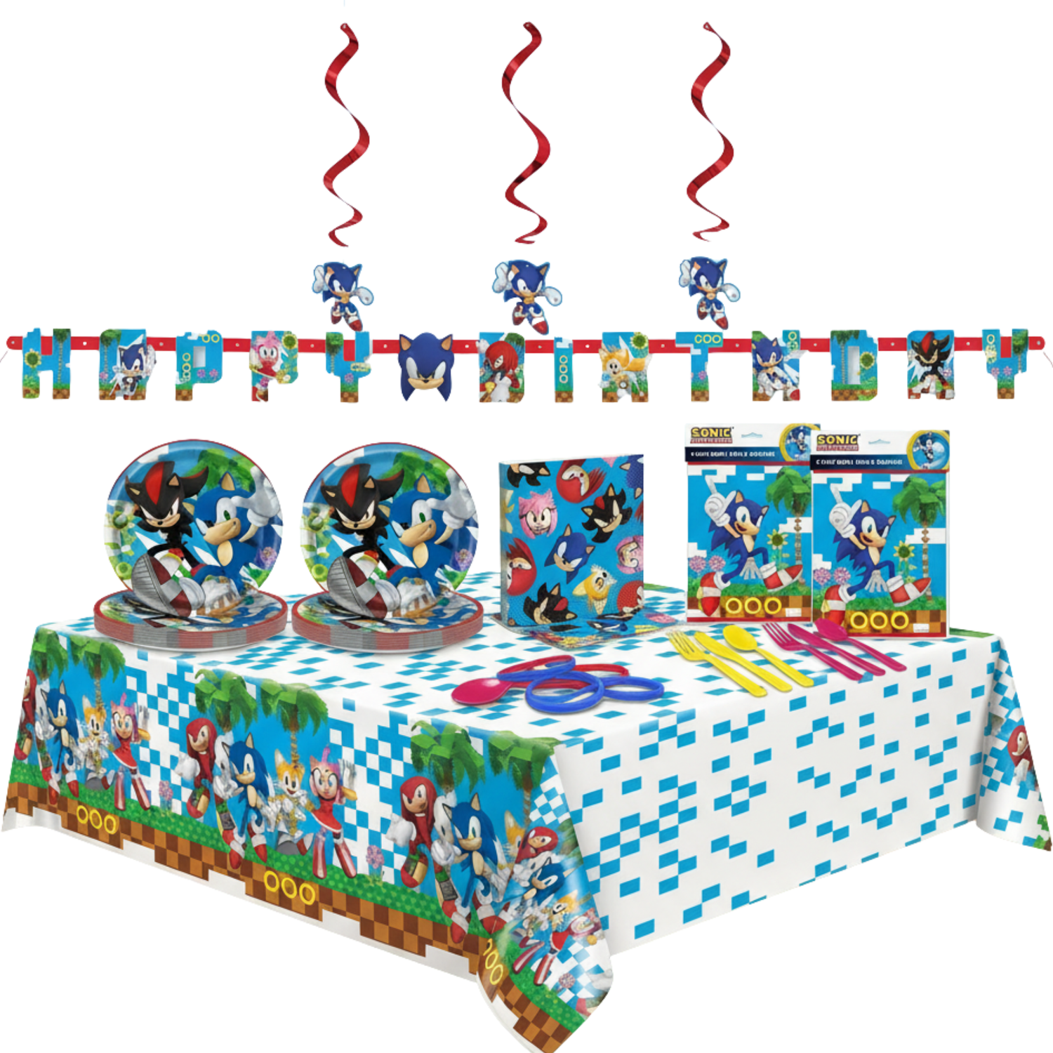 Sonic the Hedgehog Party Kit for 16 People - Better