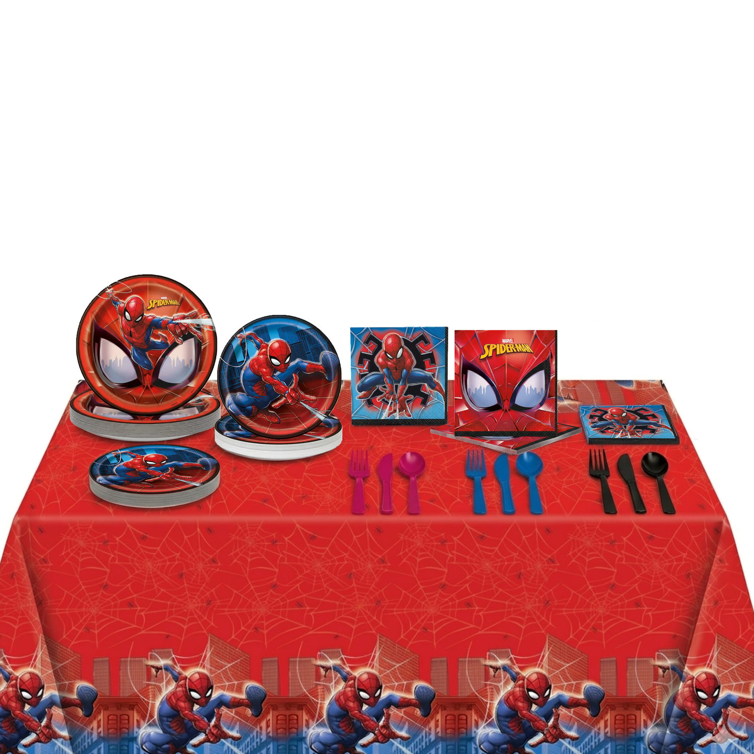 Spider-Man Party Kit for 16 People - Standard