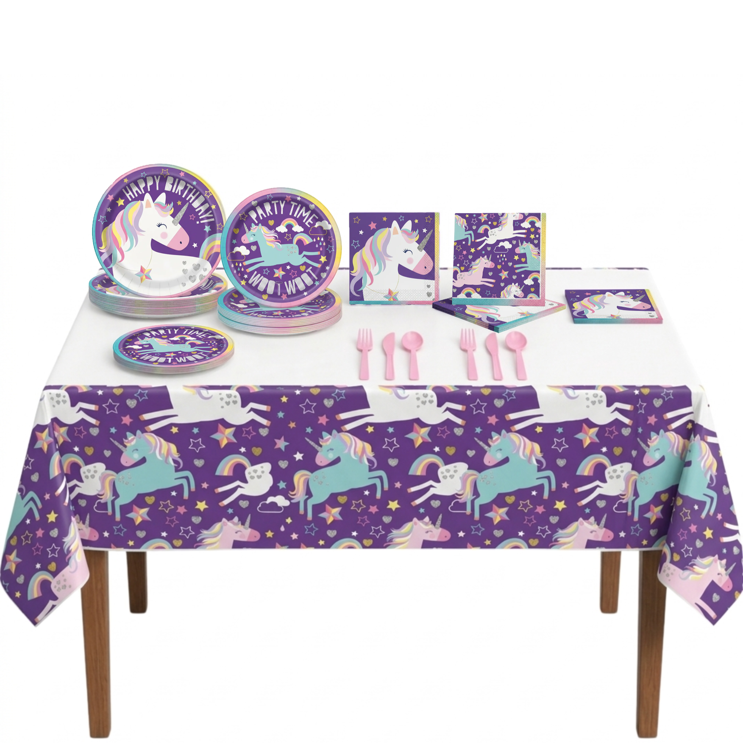 Unicorn Party Kit for 16 People - Standard