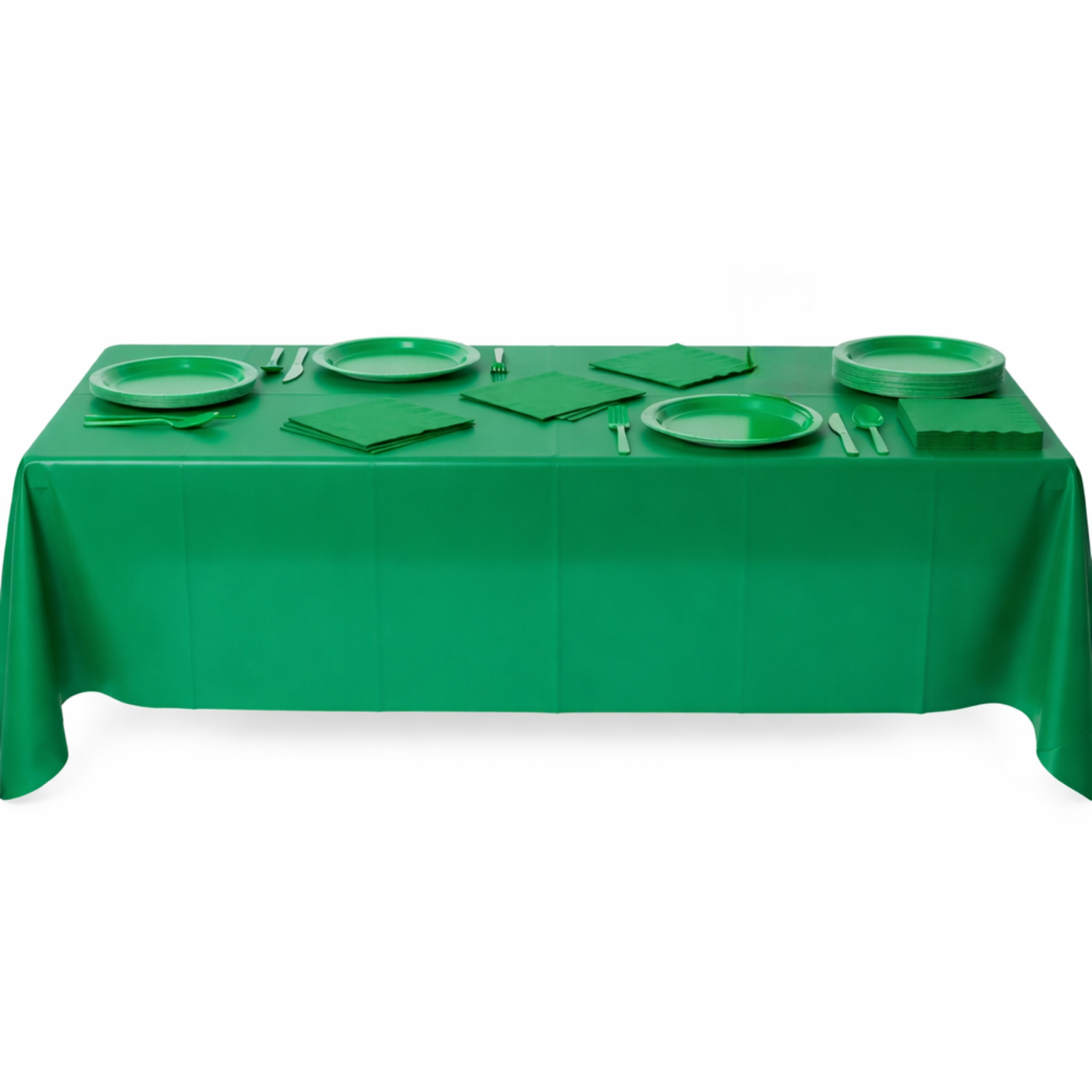 Green Party Kit for 16 people - Deluxe
