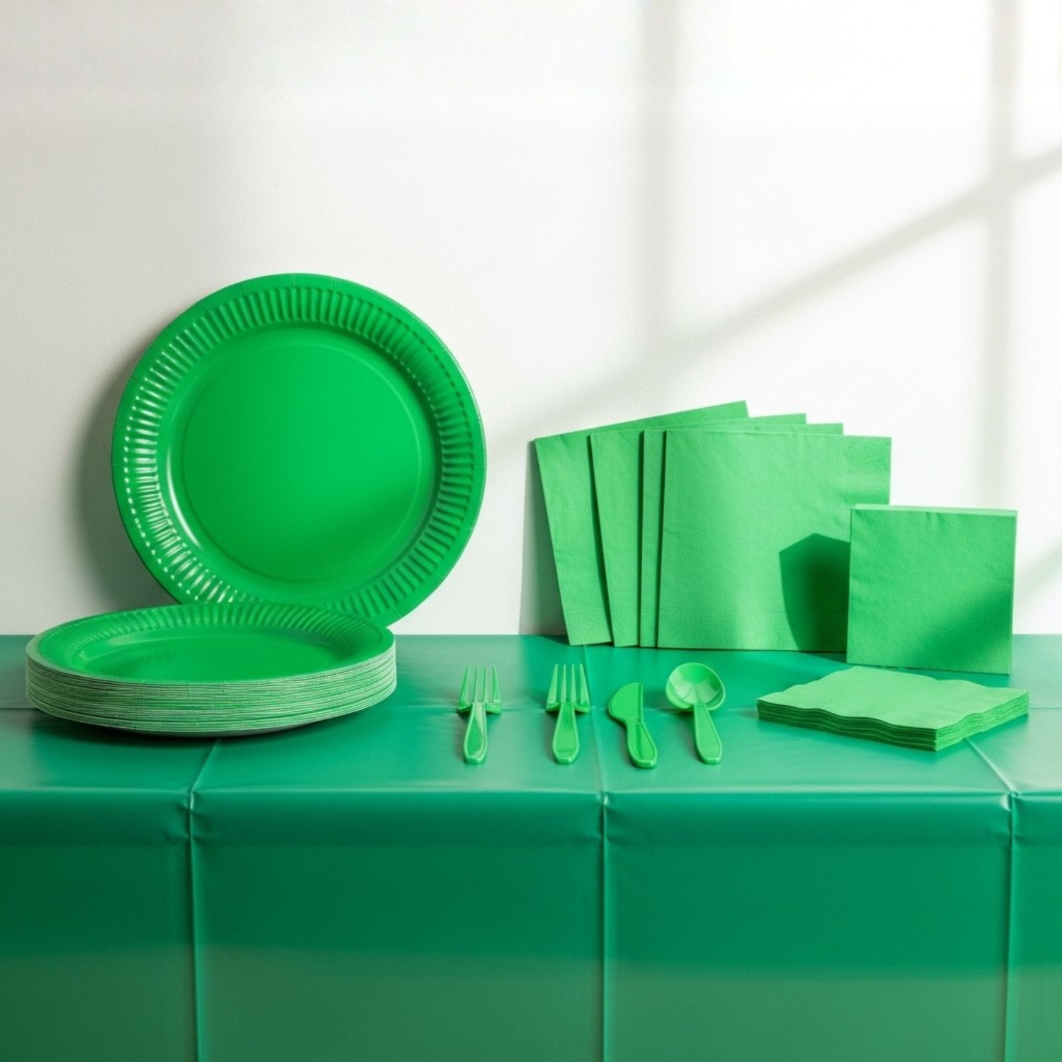 Green Party Kit for 16 people - Standard