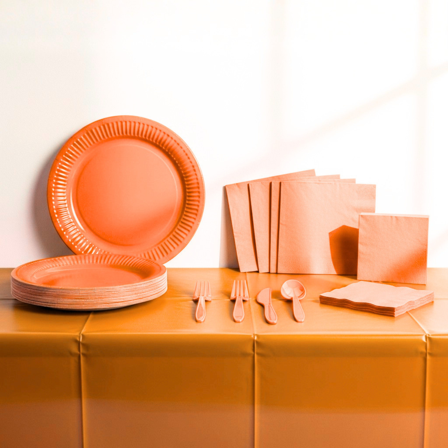 Orange Party Kit for 16 people - Standard