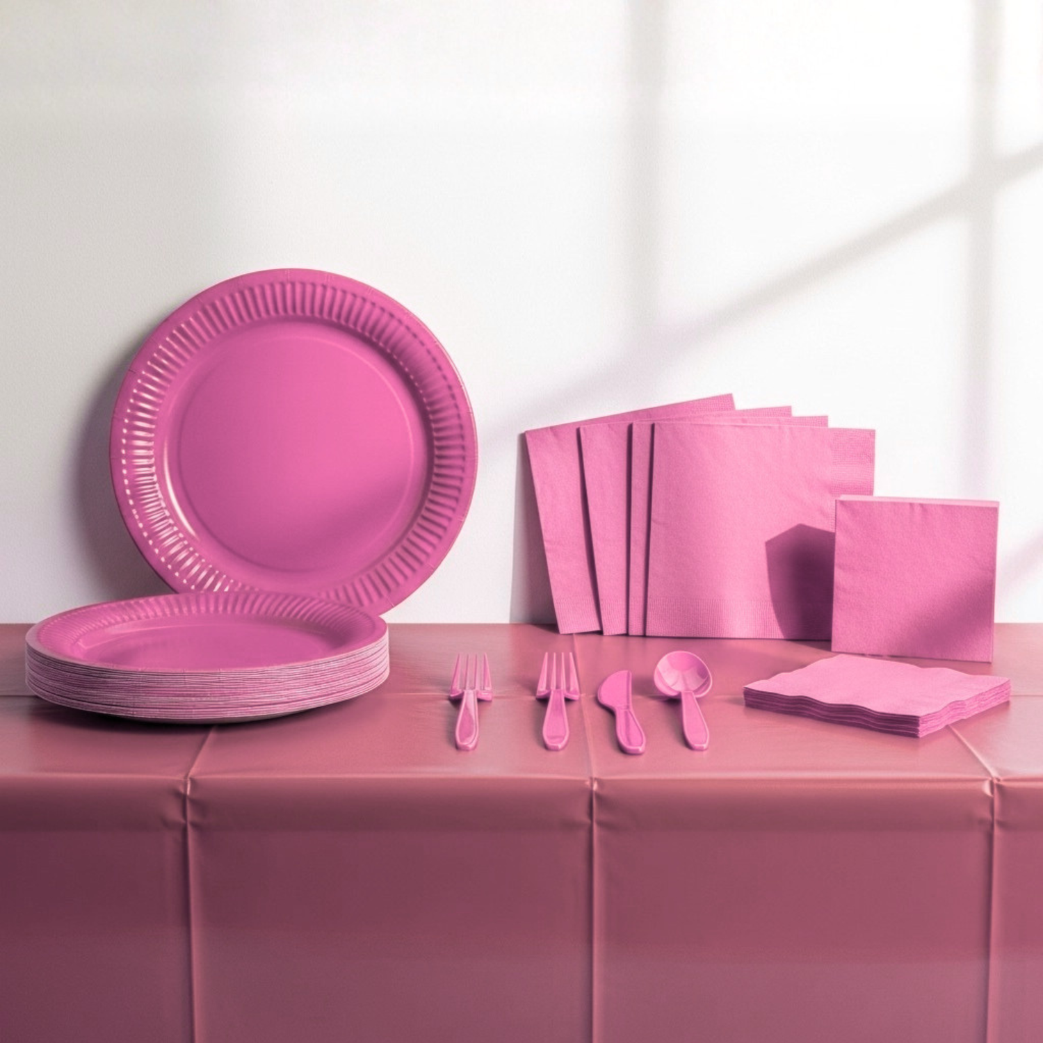 Hot Pink Party Kit for 16 people - Good