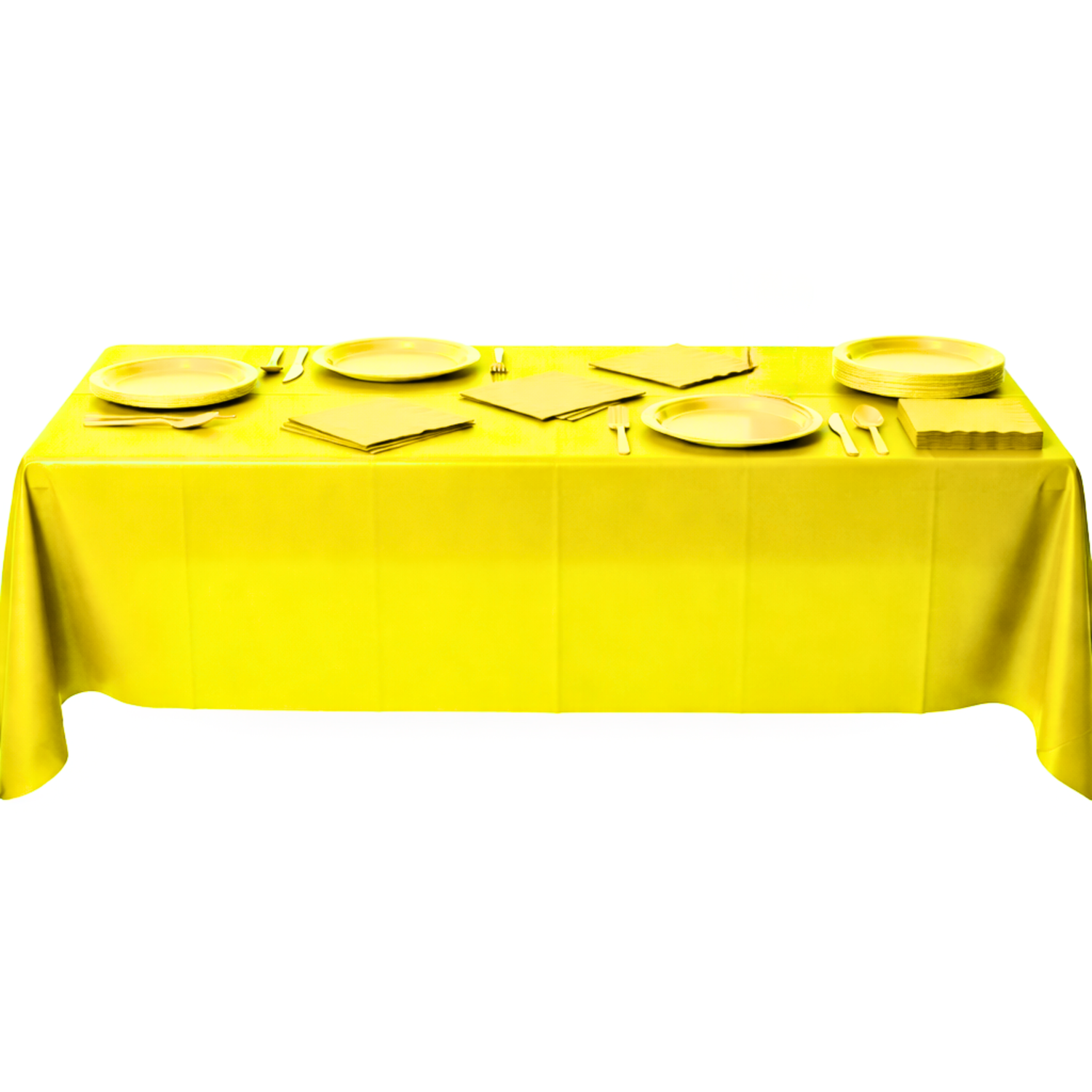 Neon Yellow Party Kit for 16 people - Ultimate