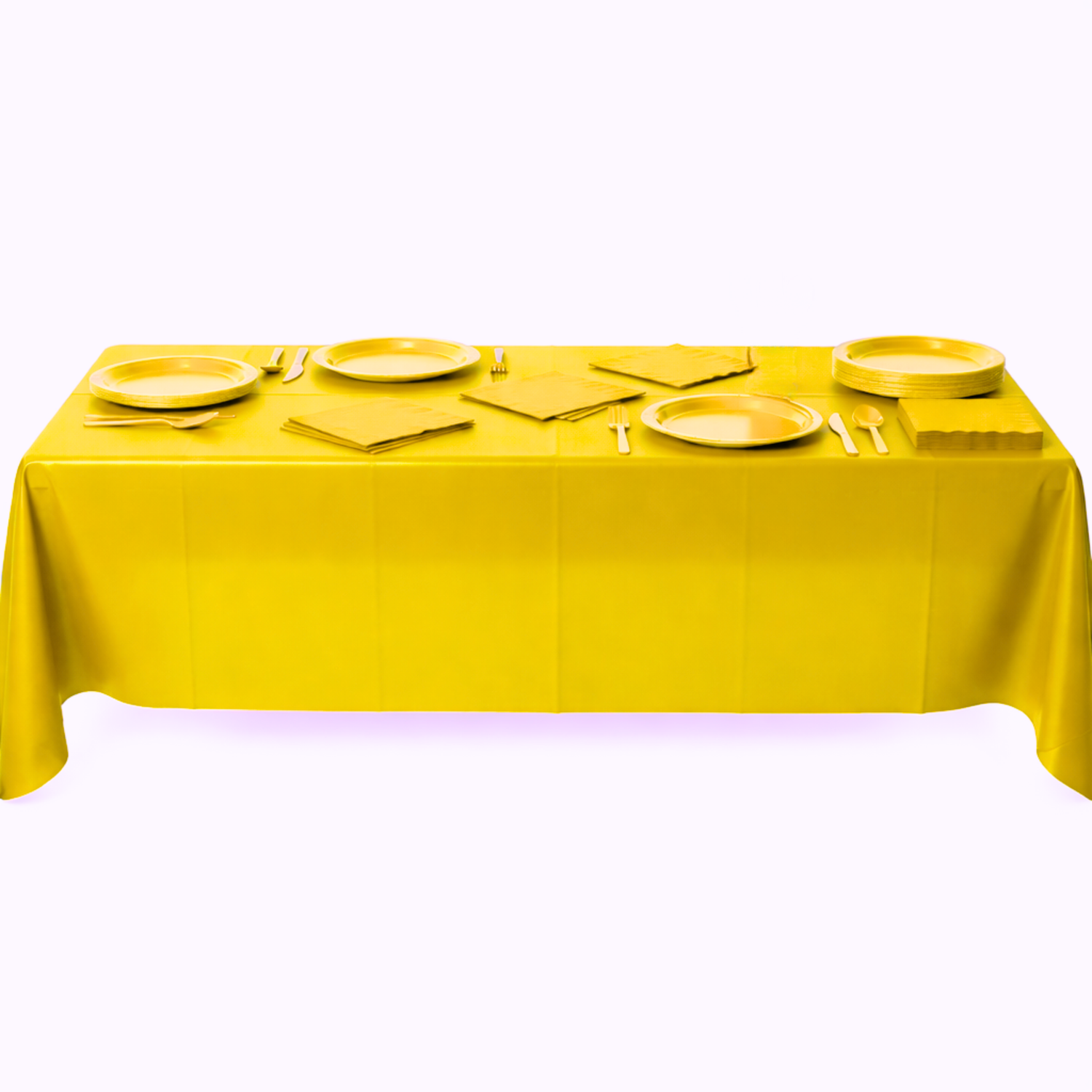 Sunshine Yellow Party Kit for 16 people - Deluxe