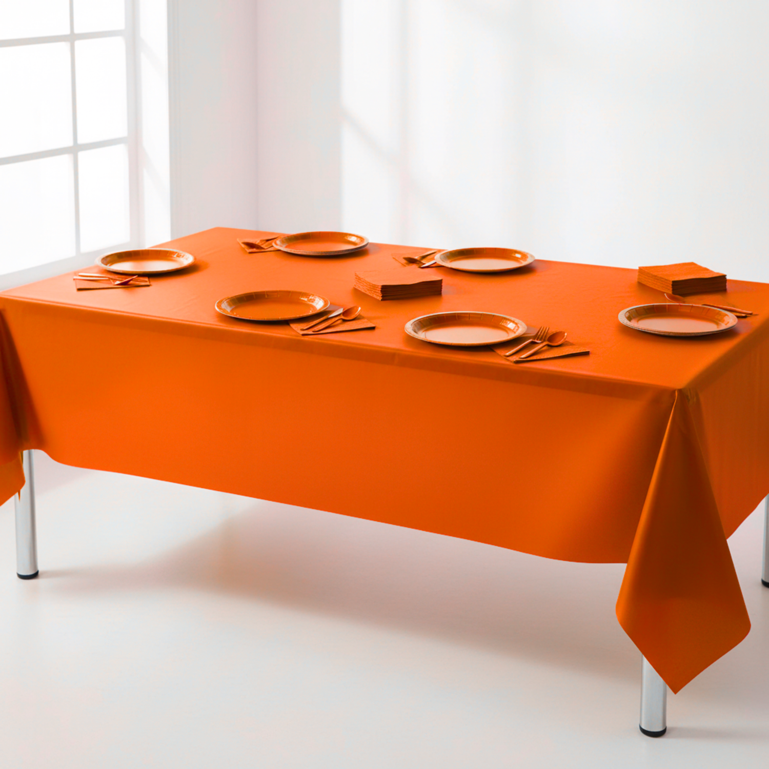 Pumpkin Orange Party Kit for 16 people - Ultimate