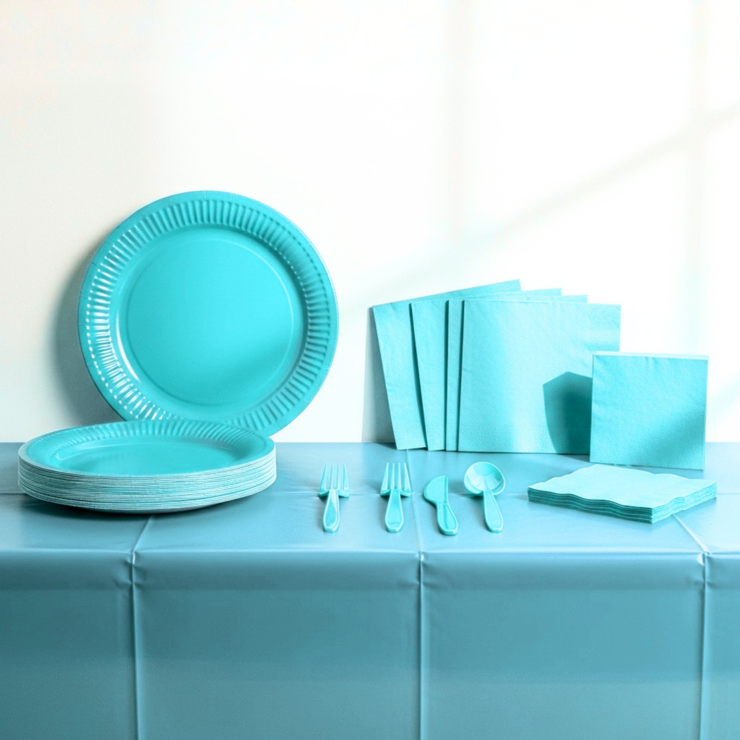 Terrific Teal Party Kit for 16 people - Good