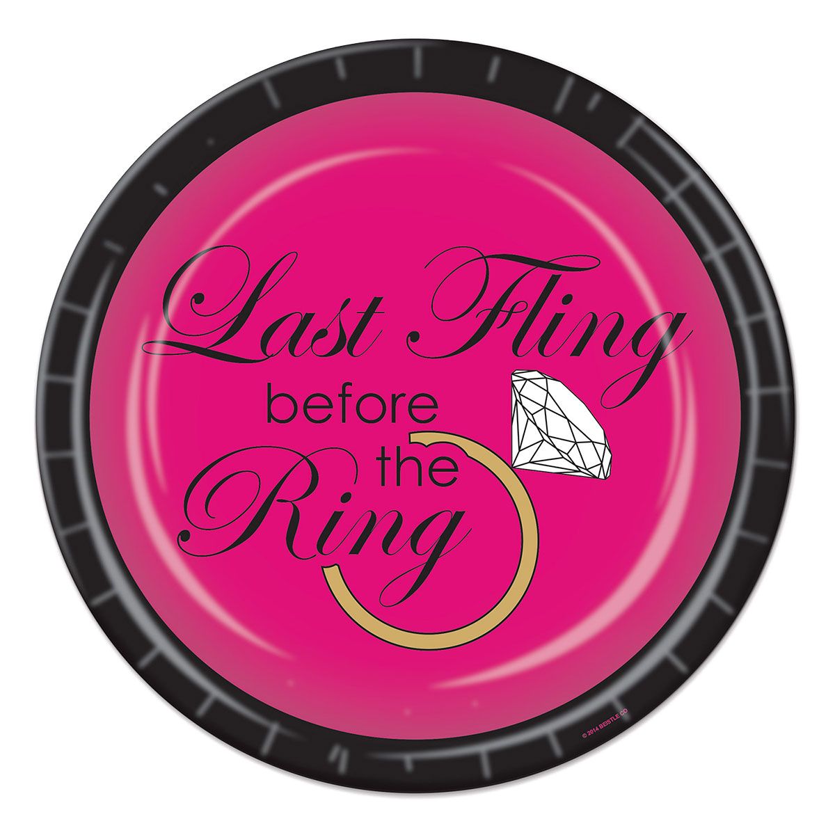 Last Fling Bachelorette Party 9" Plates