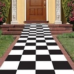Checkered Floor Runner