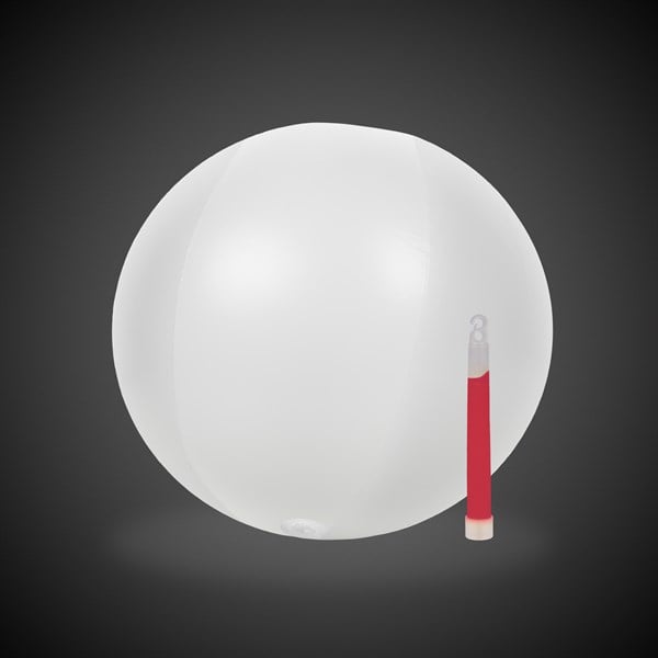 Glow in the Dark 12" Pink Beach Ball