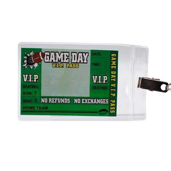Game Day Football Party Pass