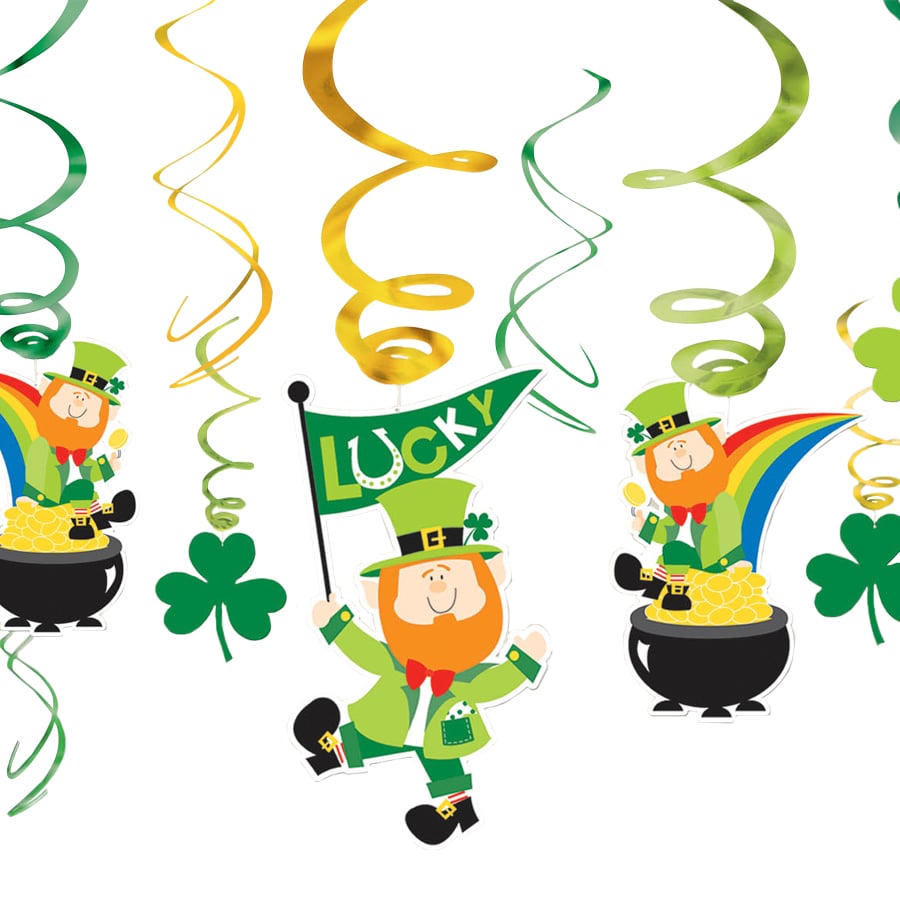 Irish Leprechaun Swirls