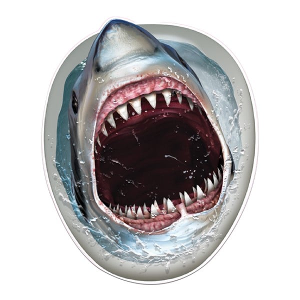 Shark Toilet Topper