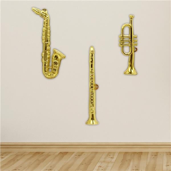 Gold Musical Decorations