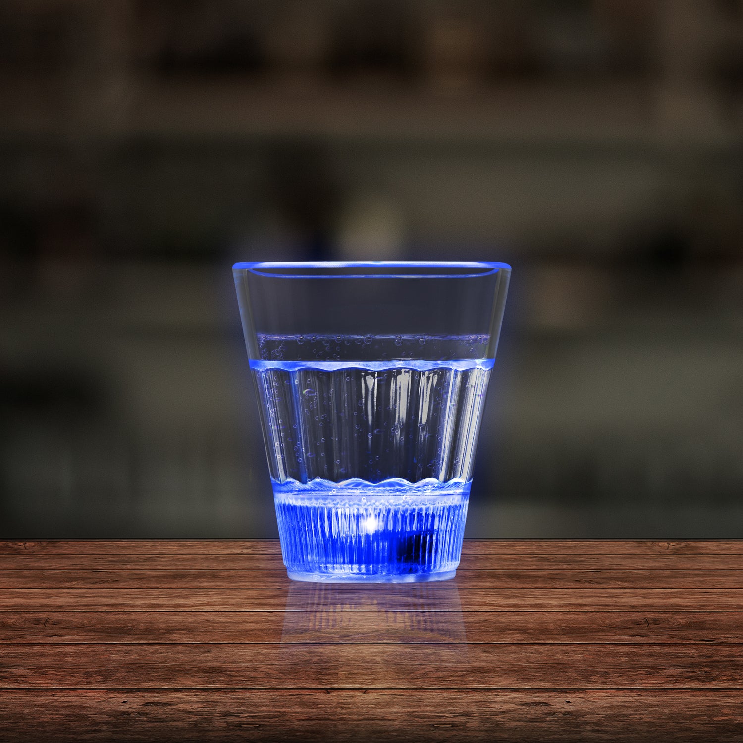 LED Blue 2 oz. Shot Glass