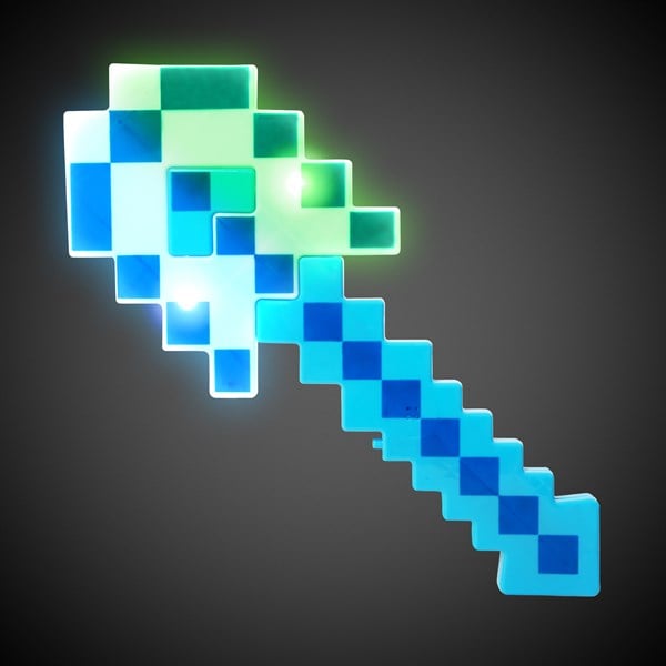 LED Blue Pixel Arrow