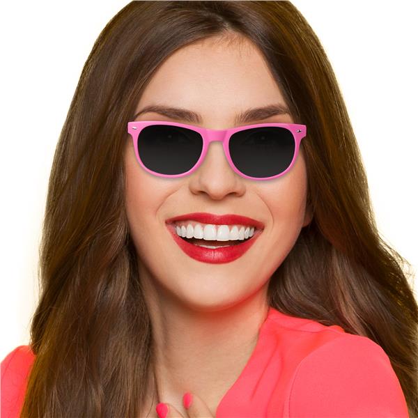 Pink Retro Sunglasses