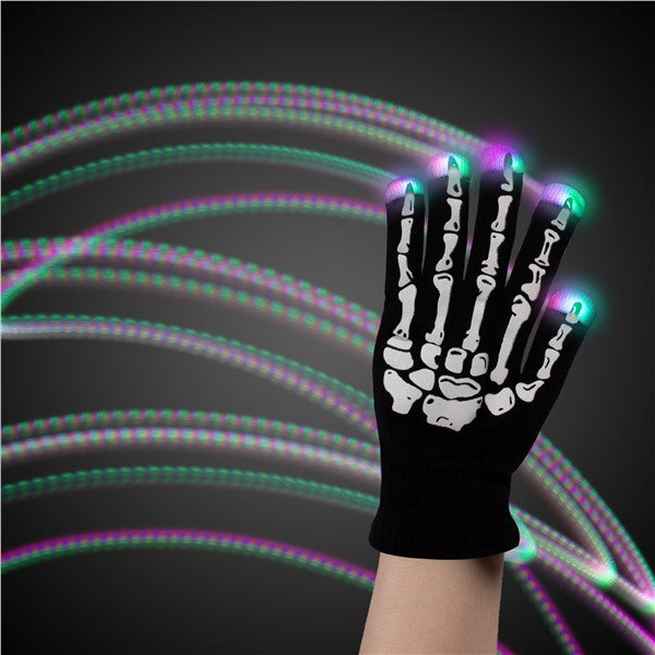 LED Skeleton Gloves