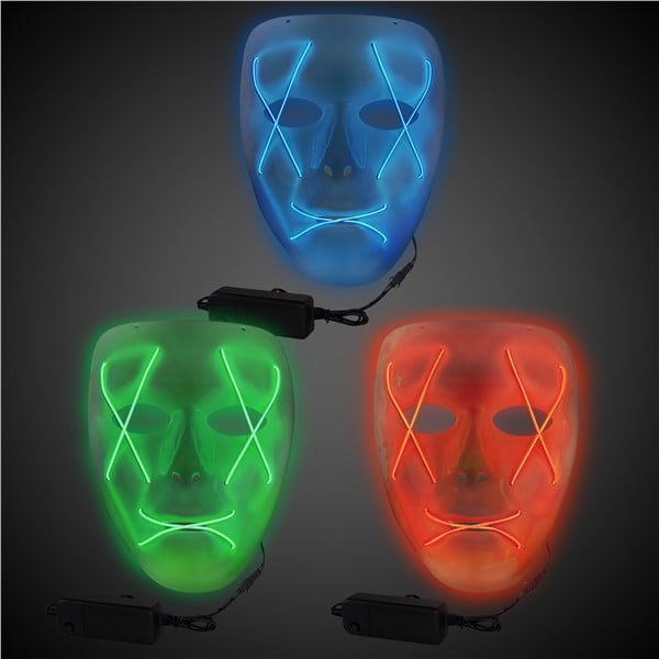 LED Assorted EL Wire Masks