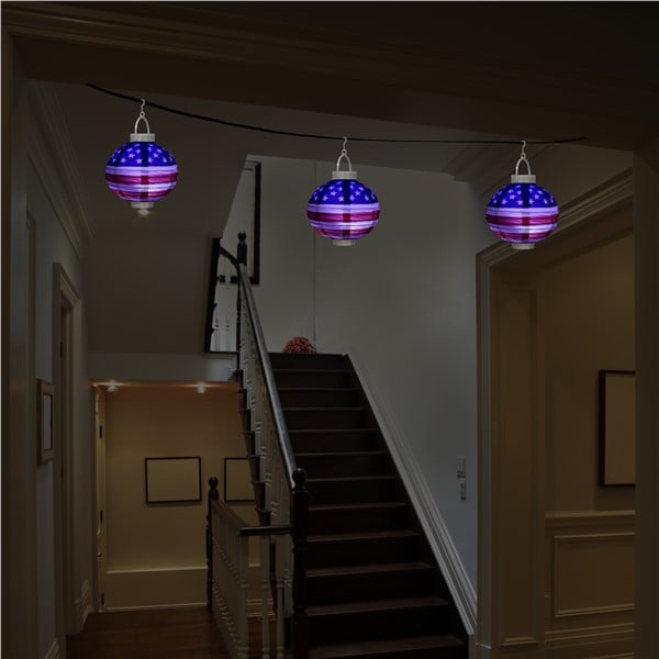 Patriotic Light-Up Lanterns