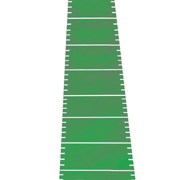 Themed Football Green Field Floor Runner