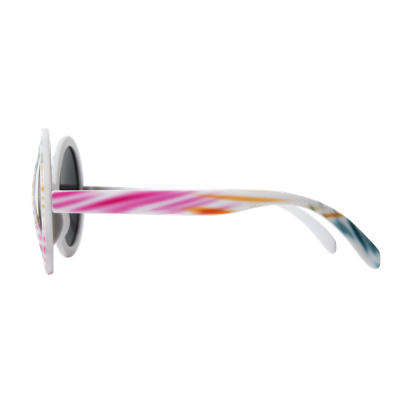 Peace Sign Tie Dye Glasses