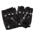 Black Fingerless Gloves