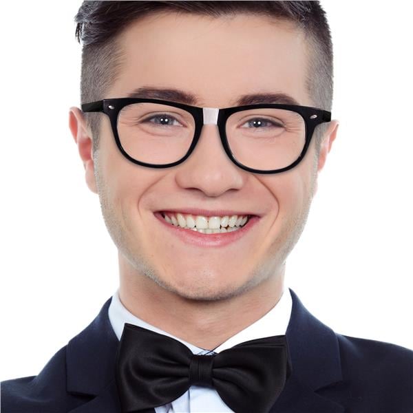 Black Frame Nerd Glasses