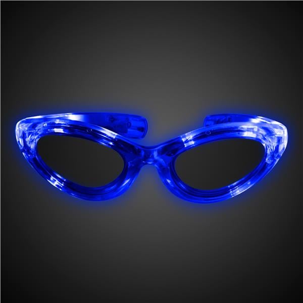 LED Blue Sunglasses