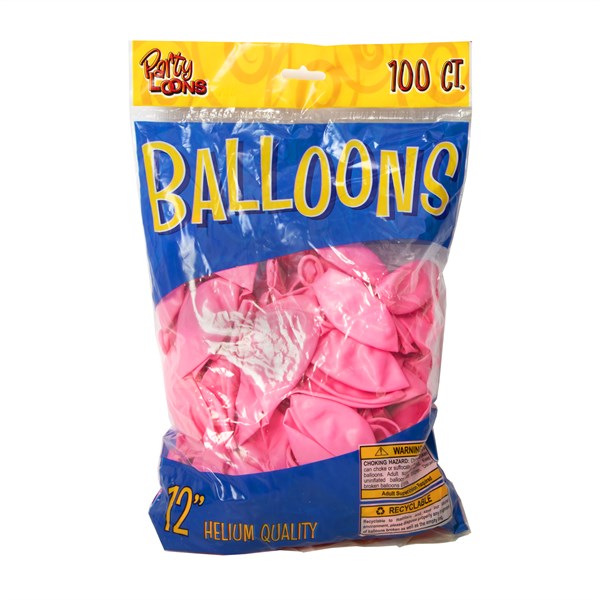Pink Latex 12" Balloons