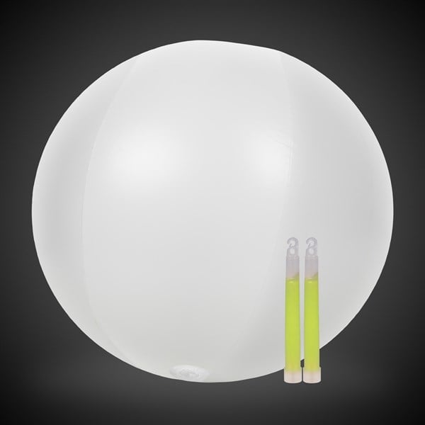 Glow in the Dark Aqua 24" Beach Ball