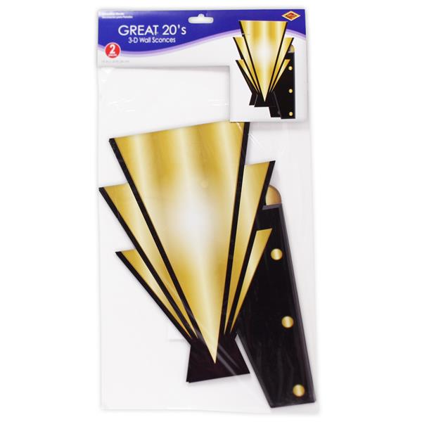 Roaring 20's Art Deco Wall Sconces