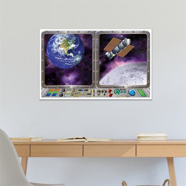 Outer Space View Decoration