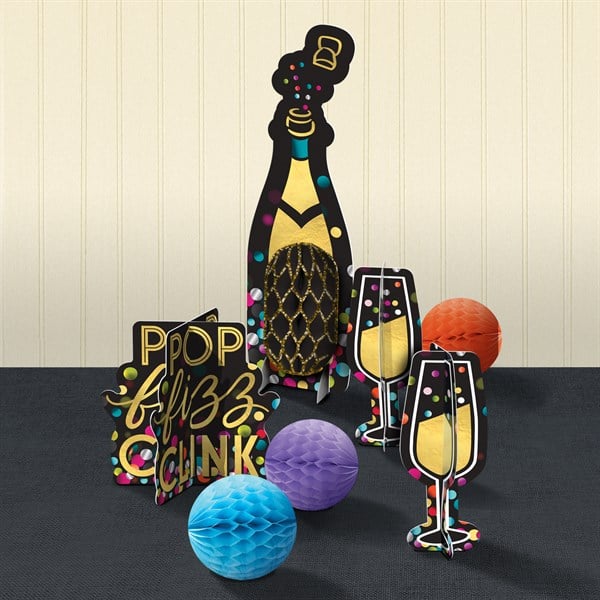 Deluxe Colorful  Table Decorating Ki Confetti Mix