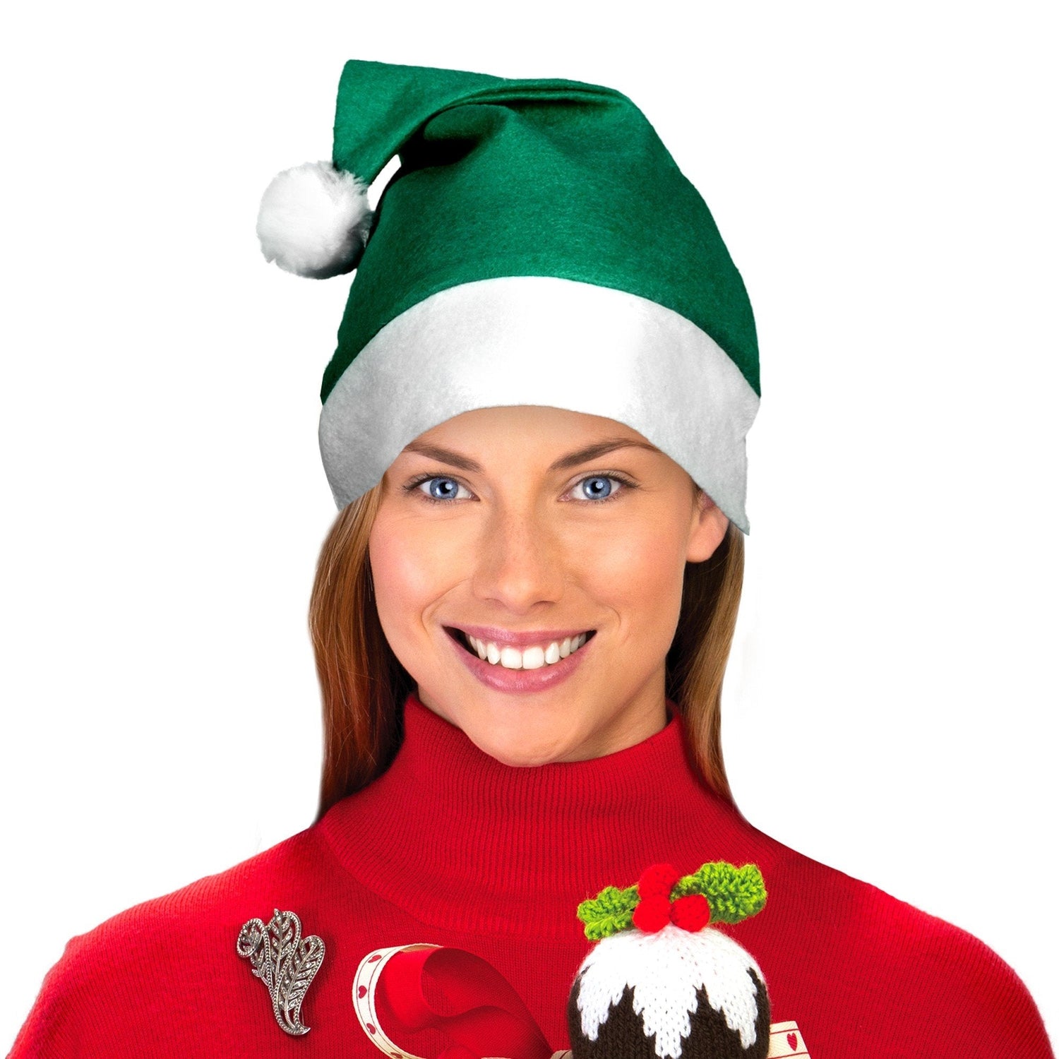 Green Santa Hats