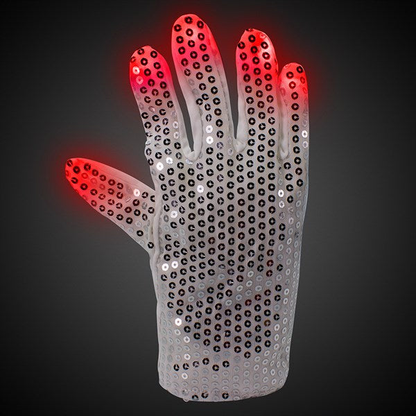 Rock Star LED Right Hand Sequin Glove