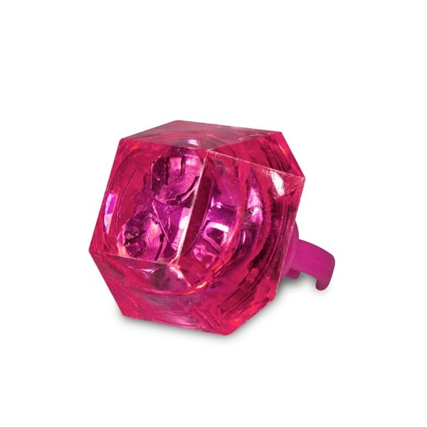 LED Pink Diamond Ring