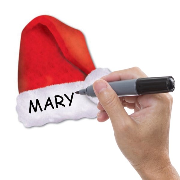 Mini Santa Hat Cutouts