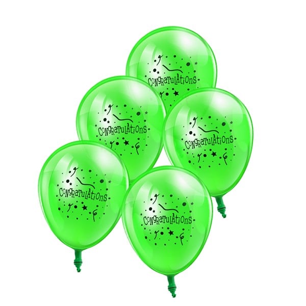 LED Congratulations 14" Blinky Balloons