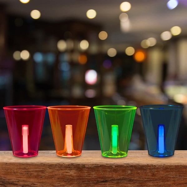 Neon Glow 12 oz. Cups