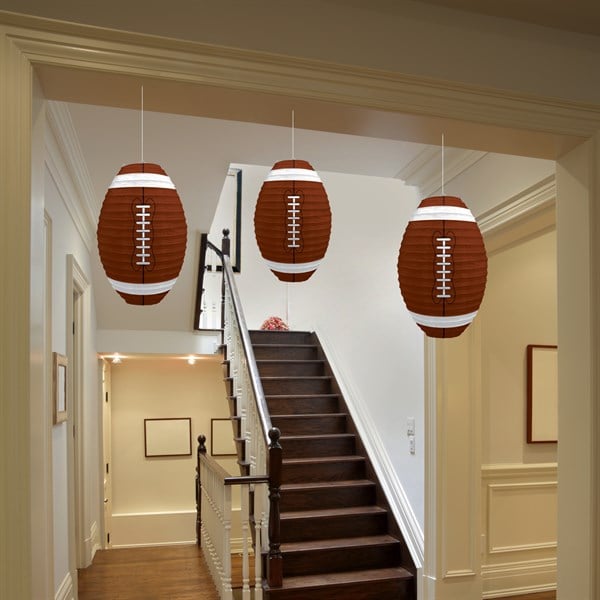 Football 12" Paper Lanterns