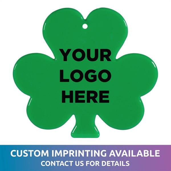 Green Shamrock Medallion Necklaces